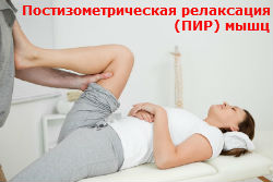 Постизометрическая релаксация (ПИР) мышц Киев